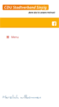 Mobile Screenshot of cdu-sinzig.de